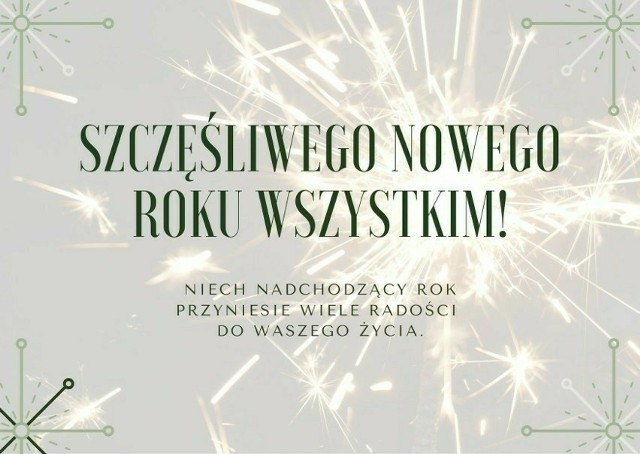 Plakat z życzeniami noworocznymi.
#DostepnoscCyfrowa